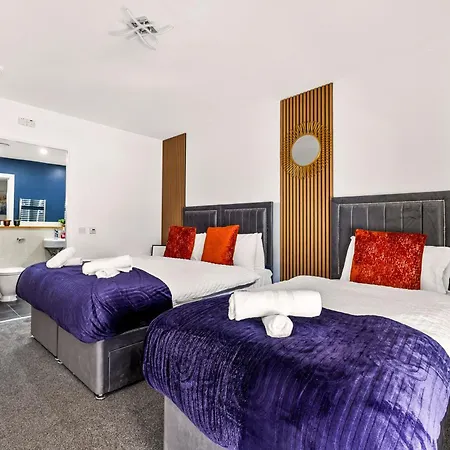 Bullring Lux Suite, New Street Free Netflix - Free Secure Parking- Sleeps 6 Birmingam Exterior foto