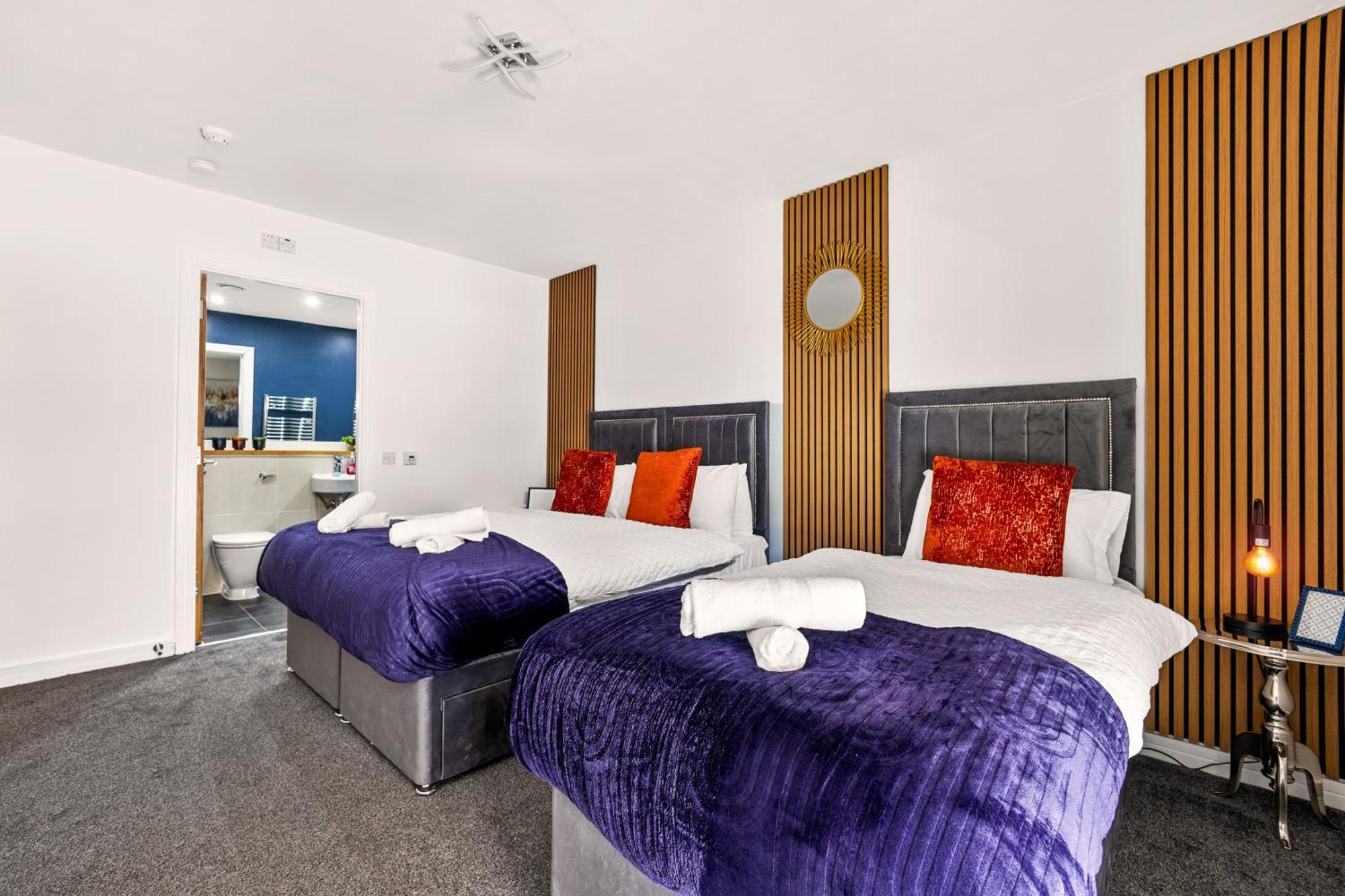 Bullring Lux Suite, New Street Free Netflix - Free Secure Parking- Sleeps 6 Birmingham
